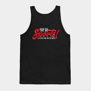 Yay Go Sports! Do The Thing Win The Points! Pun Tank Top